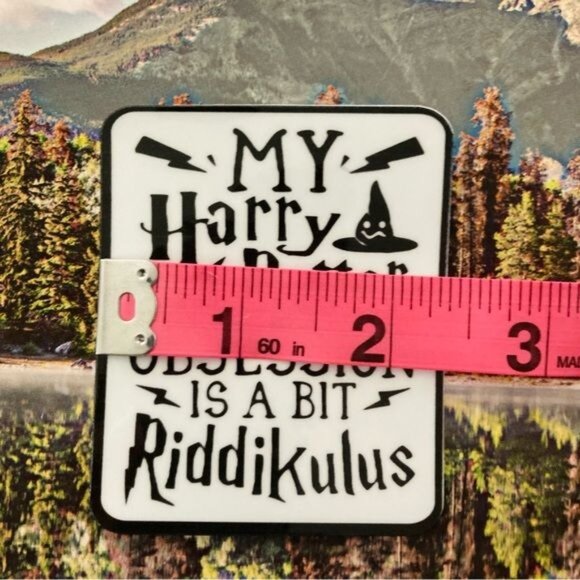 (7/$15) Durable Waterproof Sticker - Harry Potter - Picture 2 of 3